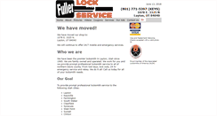 Desktop Screenshot of fullerlockservice.com
